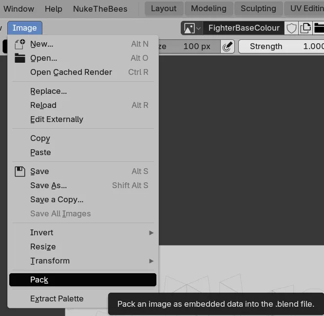 Texture packing
